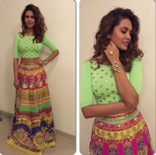 Less flare lehnga