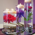 Mirror Centerpieces Candles