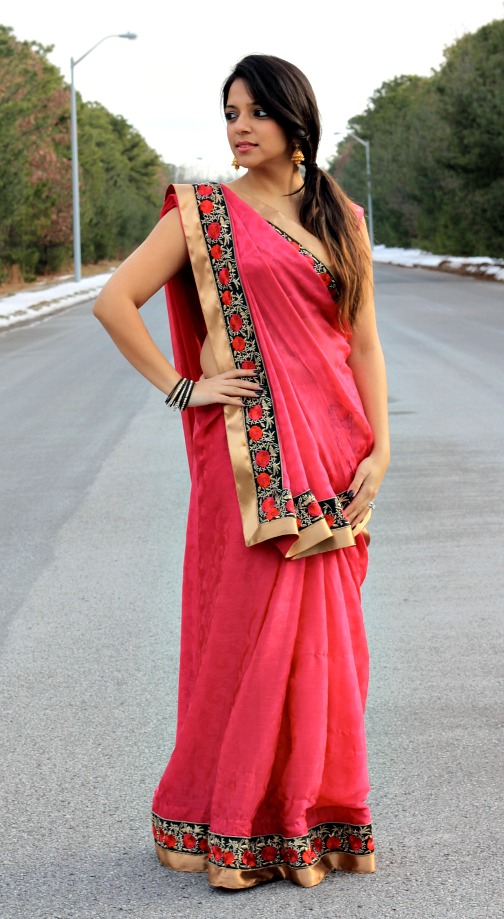 Gujrati Style Saree
