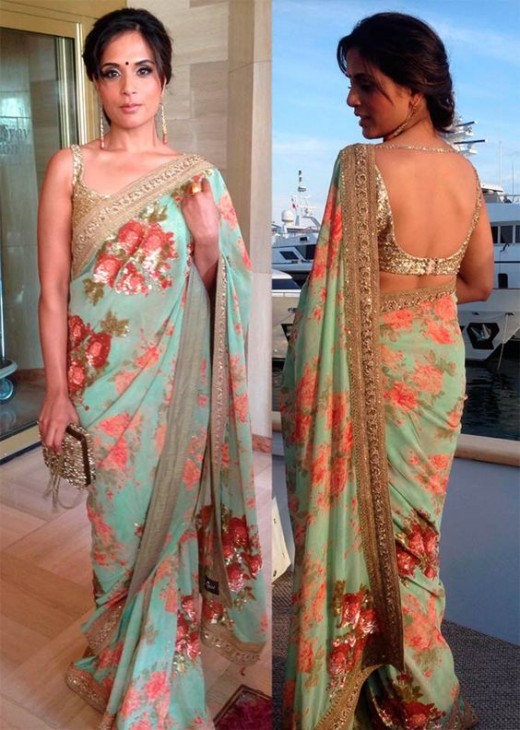 Floral Saree