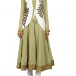 long waiscoat with Anarkali
