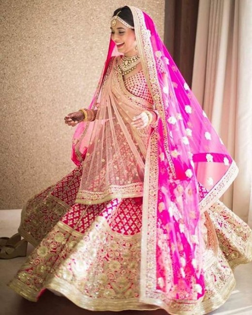Double Dupatta Style For Brides