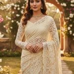 Chantley Lace Inspired Saree Chantley Lace Saree