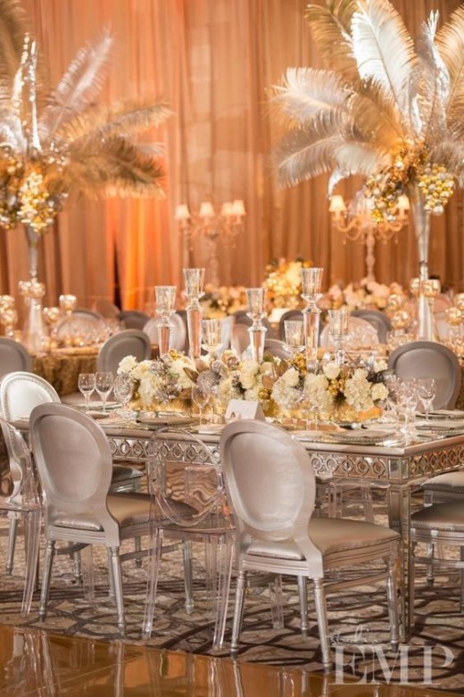 Glitter Wedding Decor