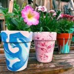 DIY Marbling With Nail Paints Marbled with nail paint