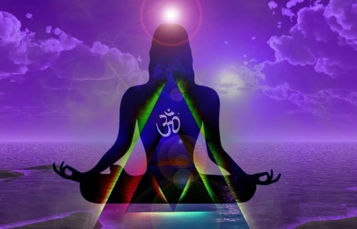 Chanting The Mantra Om