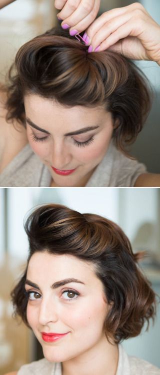 Styling Short hair