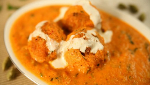 Aloo paneer kofta Curry