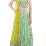 Simple Mirrorwork Lehngas For This Festive Season Mirrorwork Lehngas
