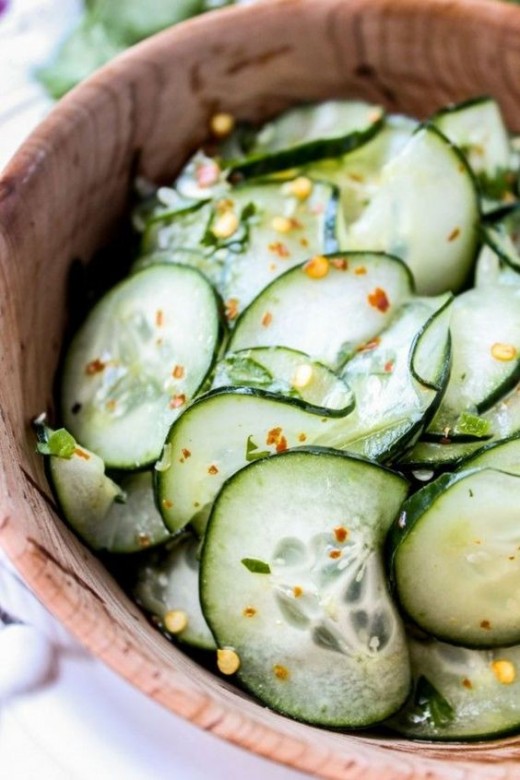 Cucumber Onion Salad
