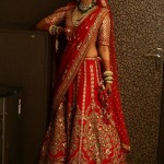 How To Wear Red Bridal Lehngas Red Bridal Lehnga