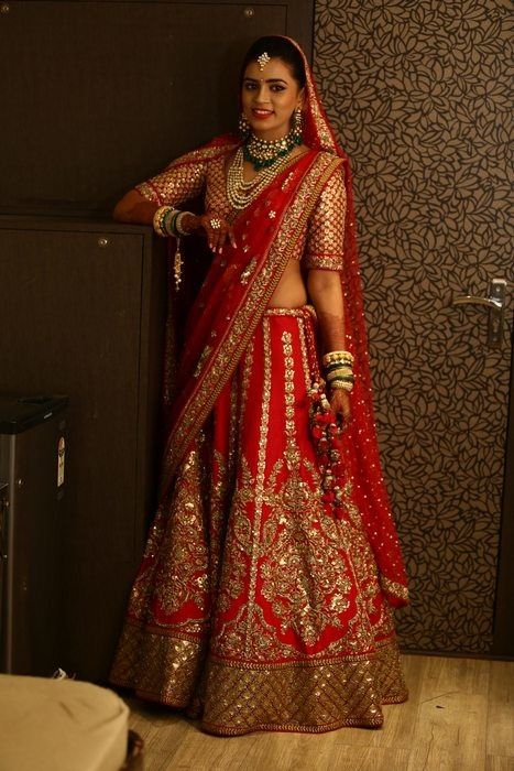 Red Bridal Lehnga