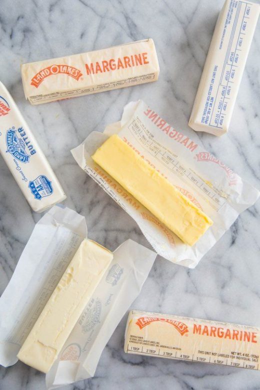 Difference between Margarine and Butter