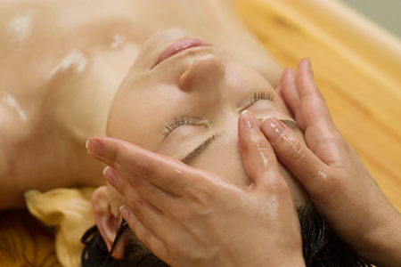 Face massage oils