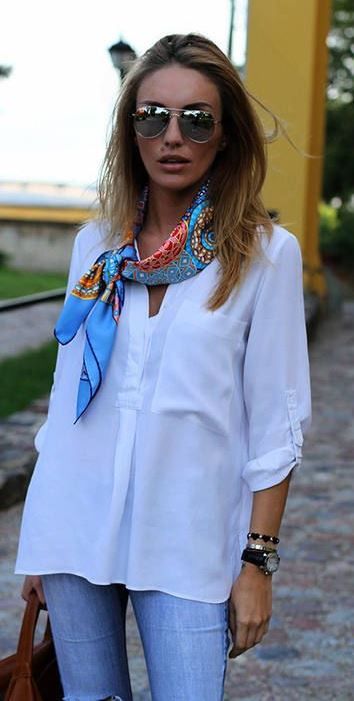 Styling With White Shirt