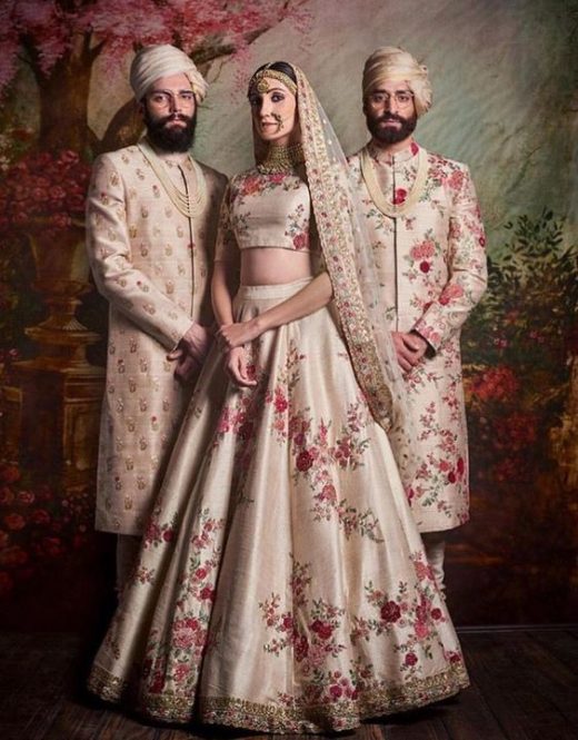 Floral Dresses for brides