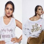Sonakshi Sinha in Feminism T-shirt