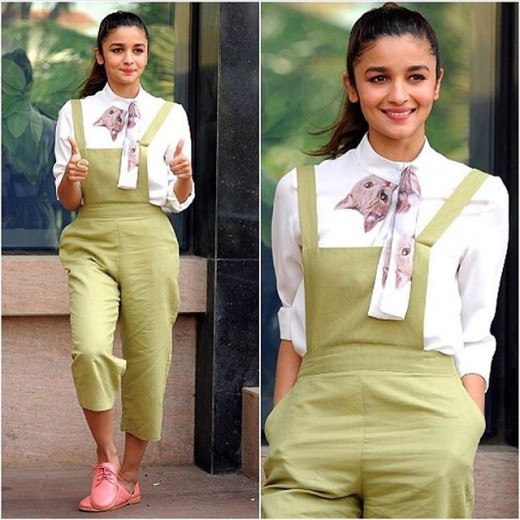 Alia Bhatt in Jumpsuit
