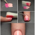 Sponge for nail art