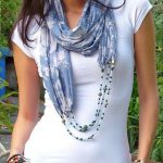 Recycling Old T-shirts Turn T-shirt into Scarf