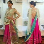 Different Ways To Drape Lehnga Dupatta Dupatta draping style for lehnga