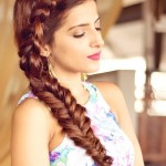 Hairstyle for festive season
