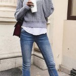 Winter Layering Outfit Ideas Skin fit bottoms