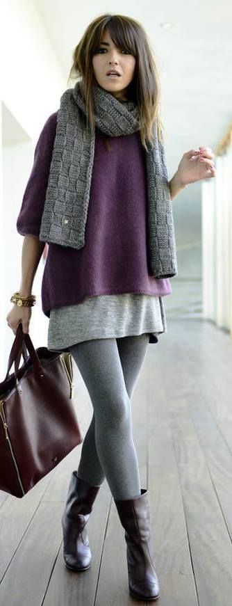how to wear tights in winters