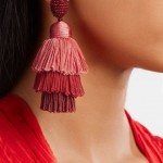 DIY Tassel Earrings Tiered Tassel Earrings