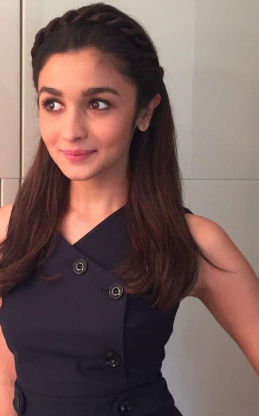 Alia Bhatt hairstyle