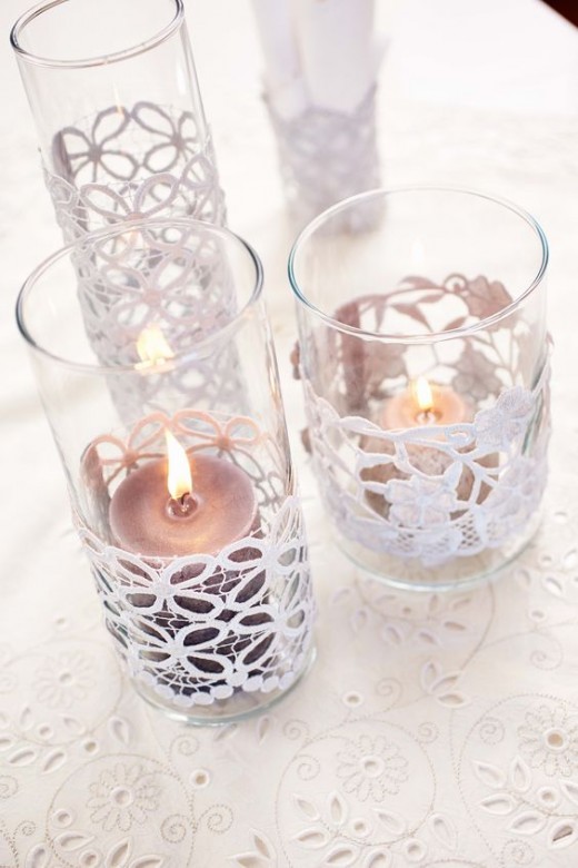 lace for home decor