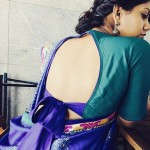 Bow design blouses