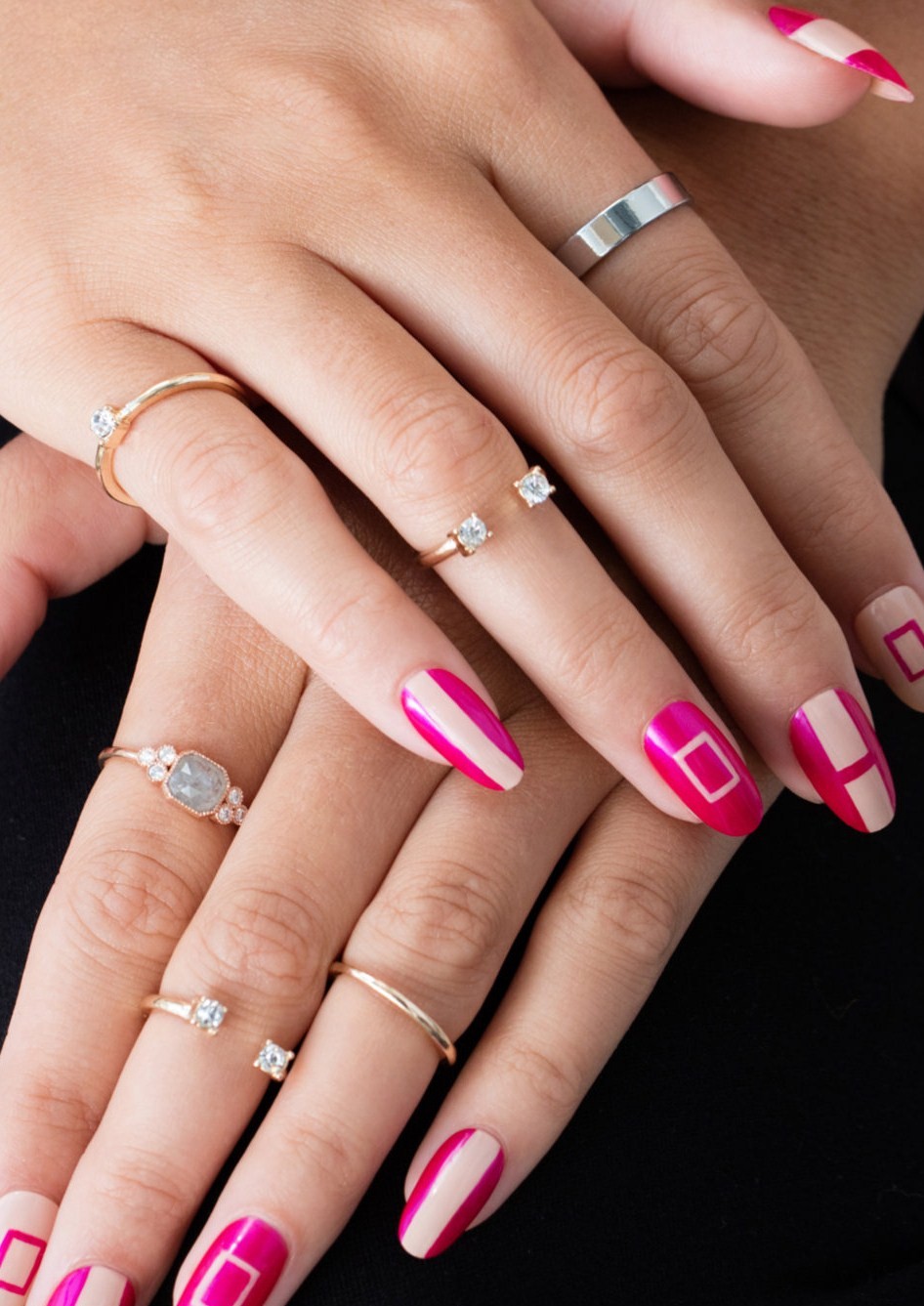 Nail art designs using household items