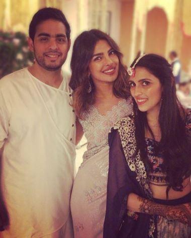 Akash Ambani and Shloka Mehta Pre Engagement Mehndi Ceremony