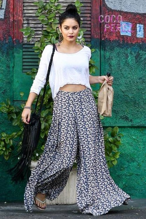 Styling palazzo for summers