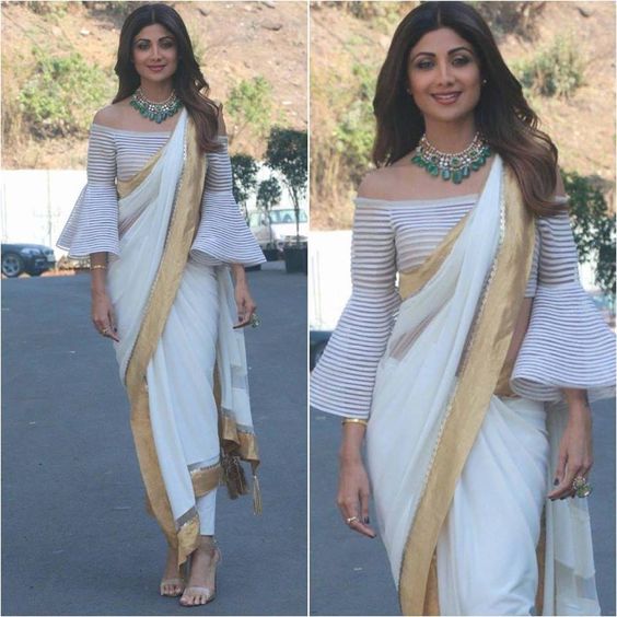 Shilpa Shetty in Kerala saree