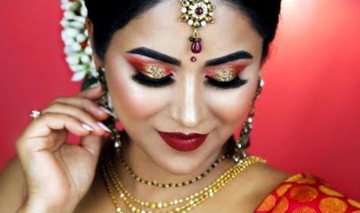 Makeup for Karwachauth
