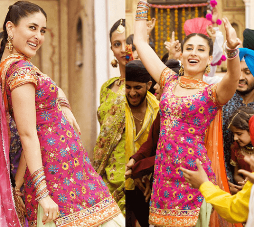 Phulkari suit for lohri