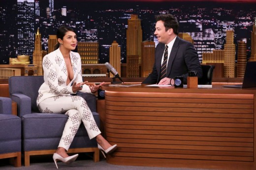 priyanka chopra first appearance post marriage on The Tonight Show Starring Jimmy Fallon