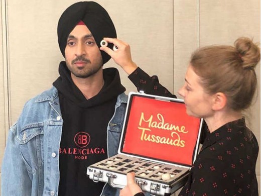 Diljit Dosanjh at Madame Tussaud's