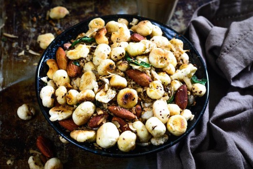 Makhana Chaat for fasting