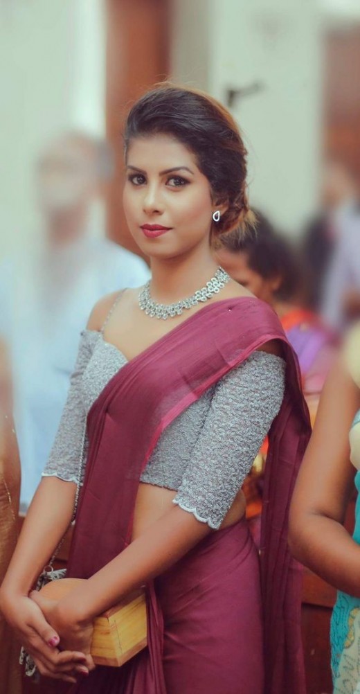 Plain saree blouse designs