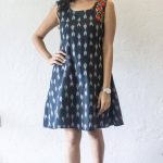 Modern Dresses Done In Traditional fabrics And Ethnic Prints Dresses in Indian Fabrics and Prints
