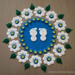 Rangoli design ideas for Navratri