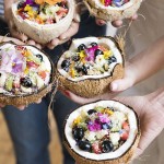 Serve Food In Coconut Shells For The Next House Party Serve cut fruits in coconut shells