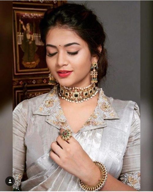 V neck Blouse designs
