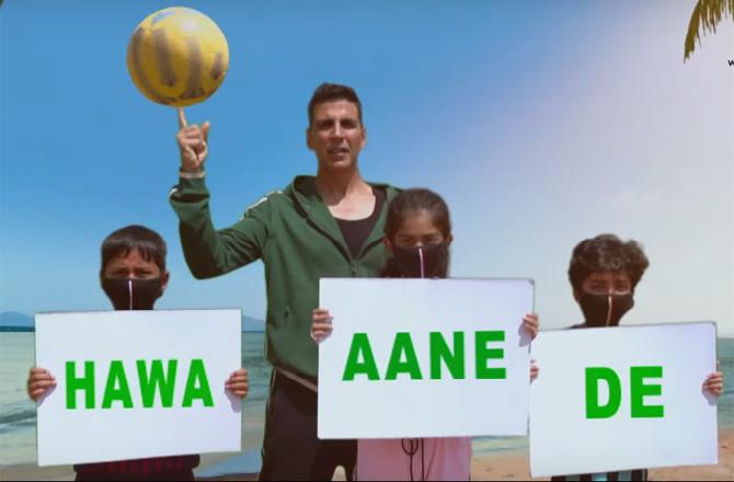 Akshay Kumar in #hawaaanede, world environment day 2019