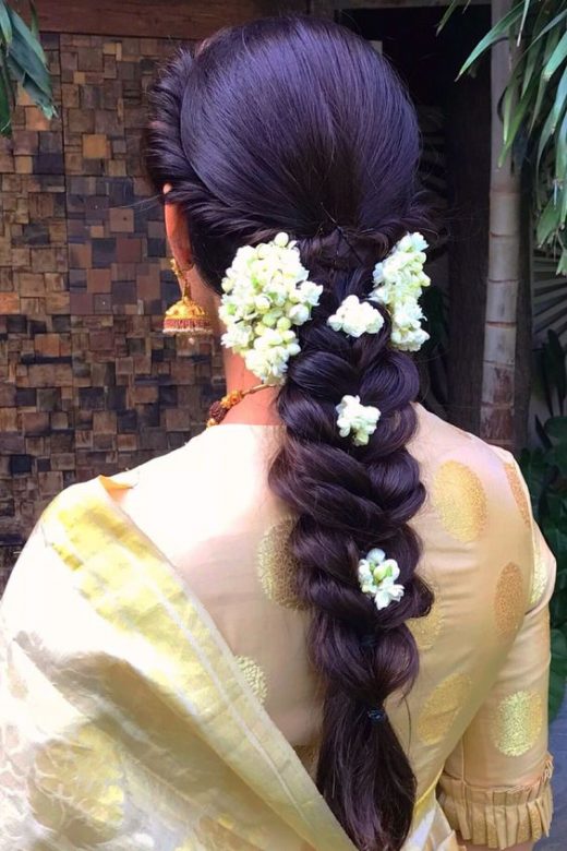 Gajra styles for hair