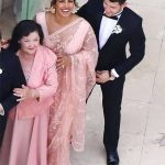 Desi Girl Priyanka Chopra's Ethnic Look At Brother In-Law Joe Jonas Wedding Priyanka Chopra at Sophie Turner and Joe Jonas wedding