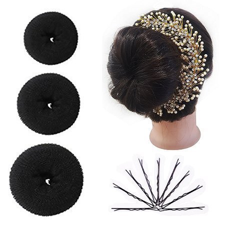Classic Hairstyle using donut